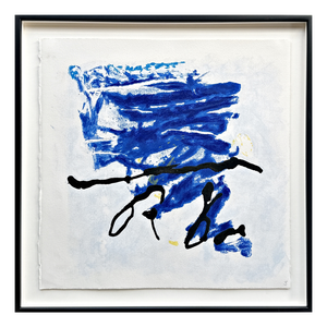 Emil Schumacher, Original Terragraph from the Book of Genesis, 1998, No. 3