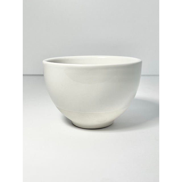 Crate & Barrel Modern Crate & Barrel Cb2 9 Ceramic Eggshell White Small Mini Dipping Bowls - Set of 9 For Sale - Image 4 of 6