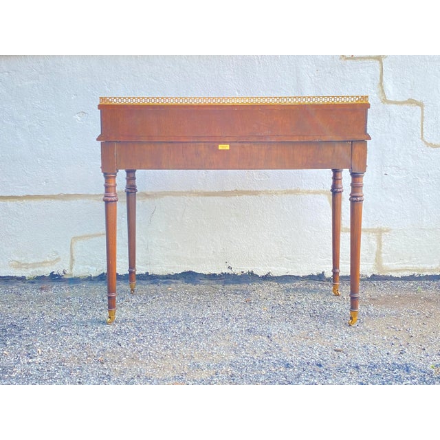 Wood Vintage Maitland Smith Desk For Sale - Image 7 of 11