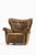 Elias Svedberg Scandinavian Modern Easy Chair in Birch and Fabric by Elias Svedberg, 1940s For Sale - Image 4 of 10
