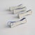 Vintage Blue & White Porcelain Chopstick Rests - Set of 4 For Sale - Image 10 of 10