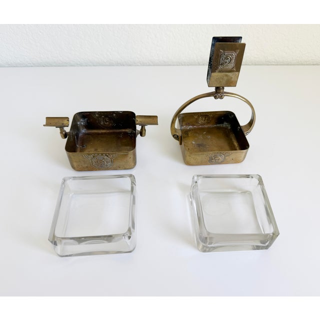 1920s WMF German Cigar Cigarette Smoking Set For Sale - Image 15 of 17