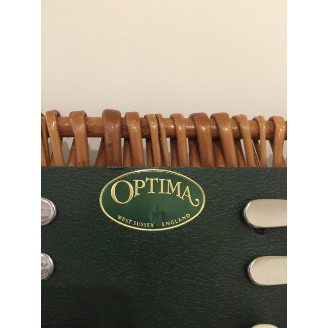 Vintage Optima Picnic Basket for 4 Chairish