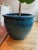 Vintage Handpainted Large Glazed Ceramic Planter from Thailand purchased from The Golden Triangle in Chicago, beautiful...