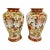 Large Chinoiserie Vases With Cranes and Flowers - A Pair For Sale