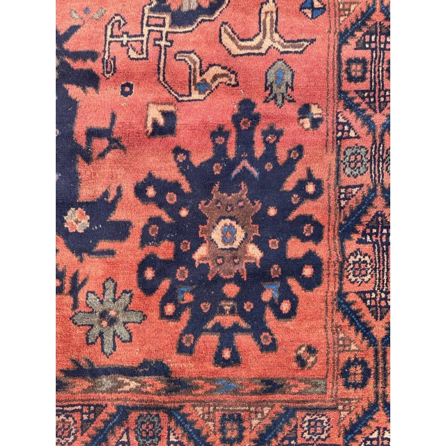 Vintage Turkmen Afghan Rug, 1980s For Sale - Image 11 of 18
