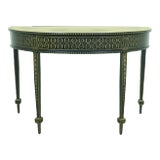 Paint Decorated Console or Hall Table For Sale