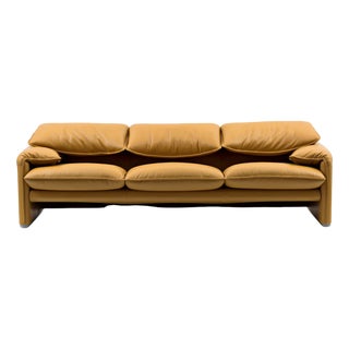Three-Seater Sofa by Vico Magistretti for Cassina For Sale