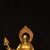 Late 19th Century Gilt Bronze Ksitigarbha Bodhisattva Statue on Lion, 7kg For Sale - Image 4 of 9