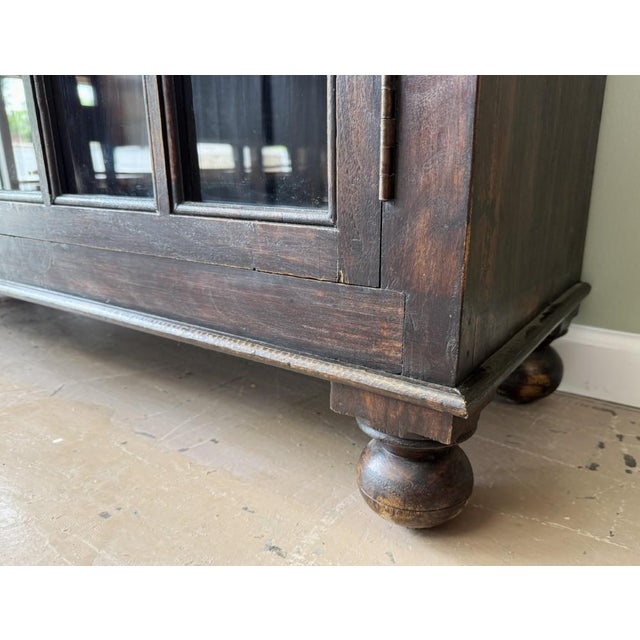 Crate and Barrel Two-Door Library Bookcase For Sale - Image 9 of 13