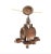 Vintage w.r. Dallas Copper Four Light Chandelier For Sale - Image 4 of 4