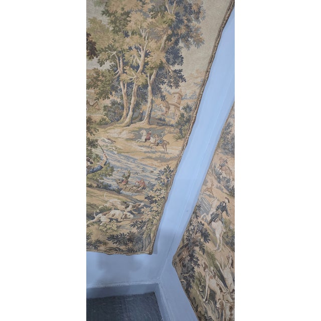 1910s French Tapestries, 1910, Set of 2 For Sale - Image 5 of 8