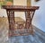 Vintage Ralph Lauren Style Bamboo Butler Tray Table With Lyre Base For Sale - Image 12 of 17