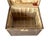 Brown Vintage Aux Etats-Unis Travel Trunk, French Belle Epoque For Sale - Image 8 of 12