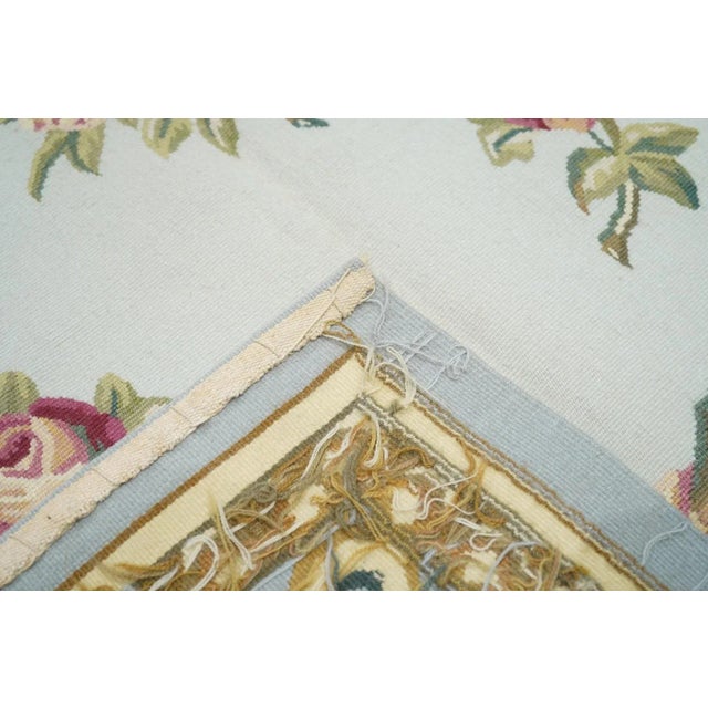 Aubusson Rug 7'9'' X 9'11'' For Sale In New York - Image 6 of 7