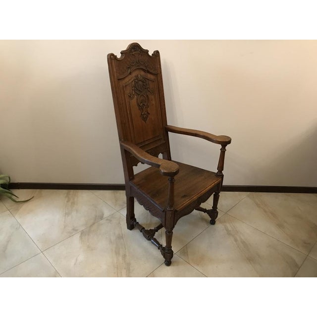 19th Century Renaissance Throne Chairs For Sale - Image 5 of 18