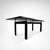 1980s LC6 Dining Table in Glass and Metal by Le Corbusier for Cassina, 1990s For Sale - Image 5 of 11