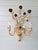 Gold Hollywood Regency Florentine Wall Sconce, 1960s For Sale - Image 8 of 12