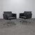 Leather Swivel Armchairs by Poltrona Frau, Italy, 1990s, Set of 2 For Sale - Image 12 of 12
