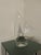 Large crystal sailboat sculpture in the manner of Daum, France, circa 1970s. Etched signature on bottom. Excellent...