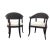 Gustav Klimt Modern Medellin Mid-Century Style Lounge Chairs - a Pair For Sale - Image 4 of 5