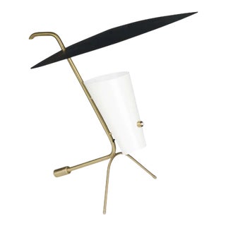 Pierre Guariche G24 Table Lamp in Black and White for Sammode Studio For Sale