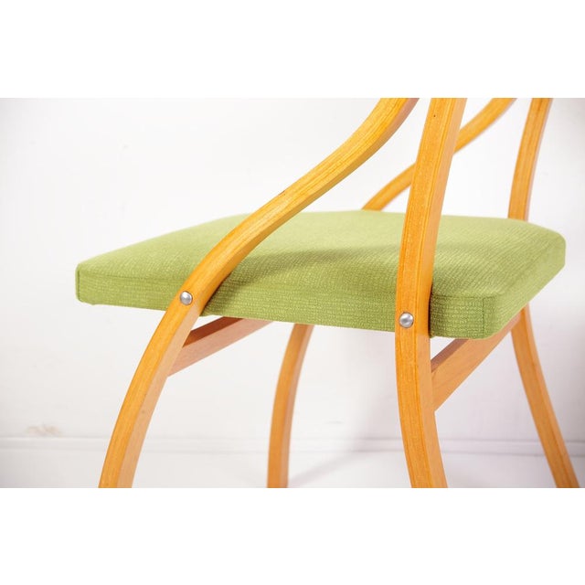 Wood Table & Chairs by Ludvik Volak, 1970s, Set of 3 For Sale - Image 7 of 12