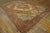 Textile Radiant Orange Terra Cotta Color With Great Medallion Design Antique Serapi Rug For Sale - Image 7 of 12