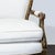 Textile Vintage White Upholstered Lounge Chair With Ornate Gold Wooden Frame For Sale - Image 7 of 16