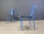 1980s Nr 222 Chairs attributed to Robert Mallet-Stevens, 1980s, Set of 7 For Sale - Image 5 of 13
