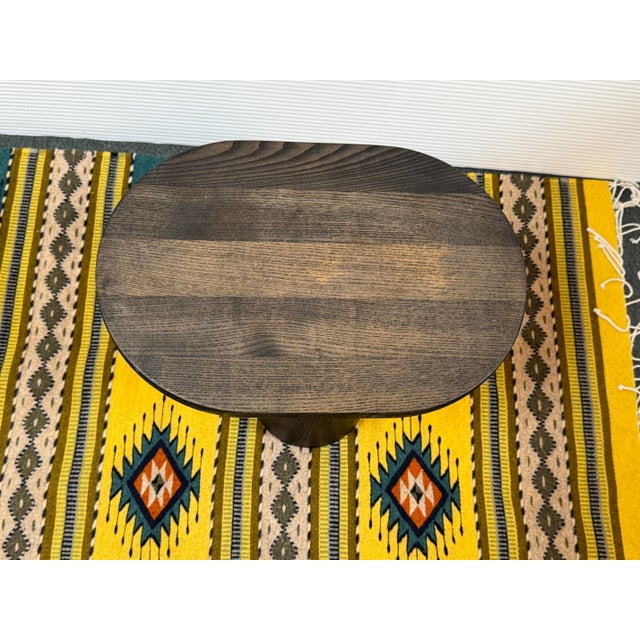 Black Ferm Living Insert Side Table, Black Stained Ash For Sale - Image 8 of 12