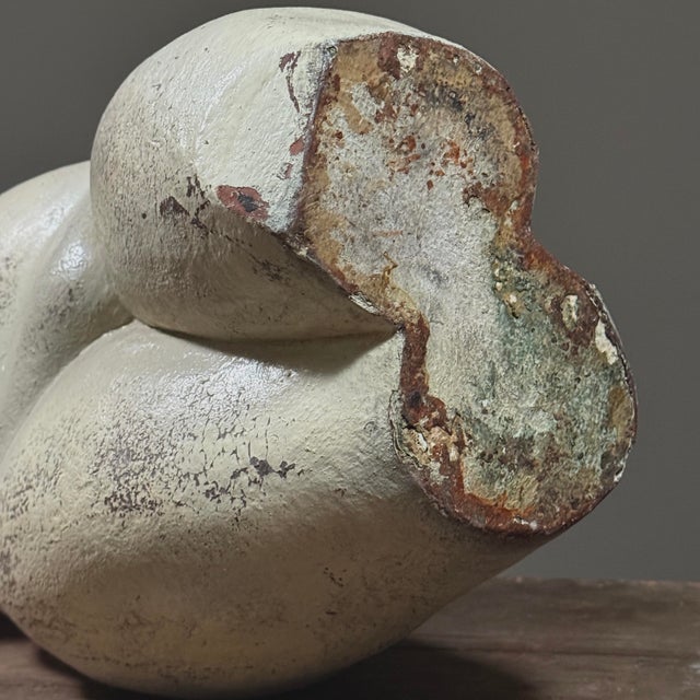 Antique Modernist Art Deco Venus Female Torso Figurative Sculpture For Sale - Image 12 of 12