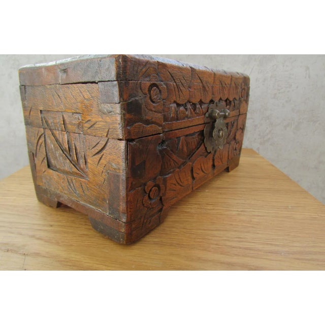 Wood Chinese Wooden Box, Late 19th Century For Sale - Image 7 of 11