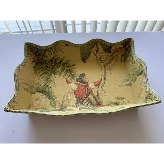 1980s 1980s Legacy Fabric Covered Boudoir Set - 4 Pieces For Sale - Image 5 of 8