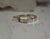 Vintage Artisan Hand Crafted Sterling Silver 14k Gold Mod Ring Sz 5.75 This is such a cool ring. Great form and hand...