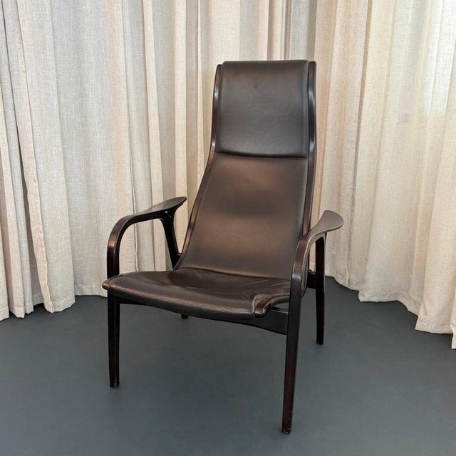 Mid-Century Modern 1950s Scandinavian Modern "Lamino" Lounge Chair by Yngve Ekström for Swedese For Sale - Image 3 of 10