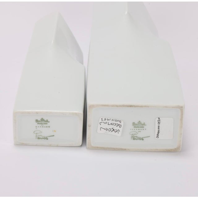 Ceramic Vases by Jeroen Bechtold for Rosenthal, 1950s, Set of 2 For Sale - Image 7 of 8