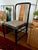 Black Henredon Style Black Lacquer, Wood, and Brass Side Chairs- Set of 4 For Sale - Image 8 of 11