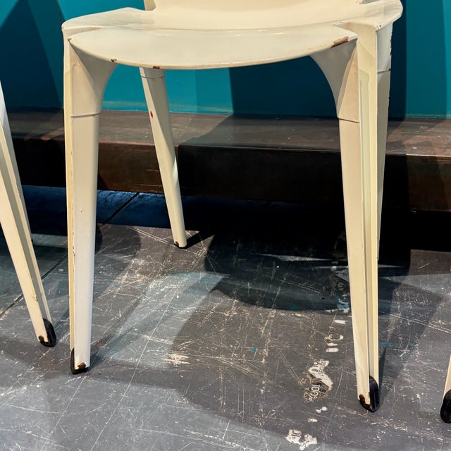 Lambada Chairs in Metal by Marco Zanuso for Gavina. 1964, Set of 4 For Sale - Image 13 of 14