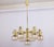 Large Sciolari Brass Chandelier, Germany, 1960s For Sale - Image 10 of 12