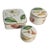 Set of 3 Tiffany & Co. Tiffany Flowers Limoges Porcelain Trinket Boxes, 1997 For Sale