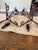 Vintage Spanish Revival Scrolled Wrought Iron Floor Lamps With Antiqued Shades – Pair For Sale - Image 11 of 15
