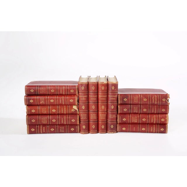 Contemporary Collection Leather Bound Library Book Set Thirteen For Sale - Image 3 of 9