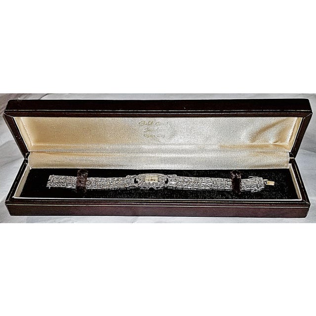 Ladies Vintage Antique Art Deco Diamond Manual Fortis Swiss Watch For Sale - Image 4 of 11