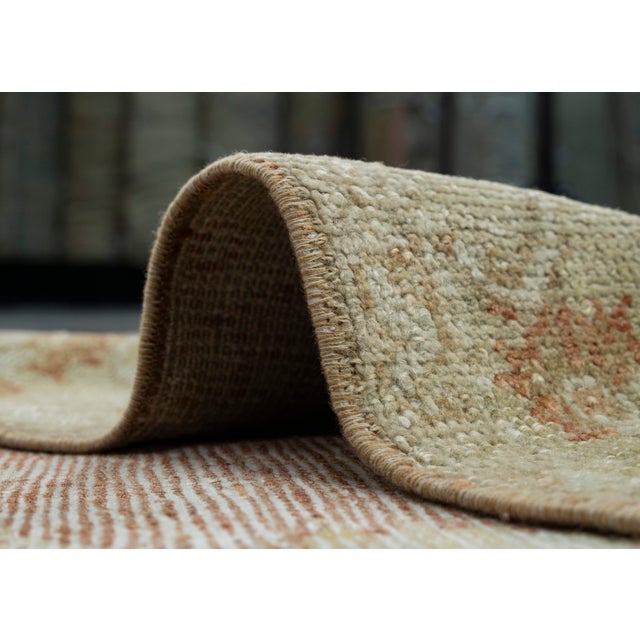 Textile Turkish Vintage Rug 3'5" x 6'11" #17463 For Sale - Image 7 of 8