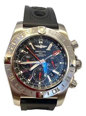 Breitling Super Avenger Chrono Limited Edition Black PVD Steel Rare, 4004422