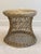 Beige Wicker Side Table, Circa Mid-20th Century For Sale - Image 8 of 14