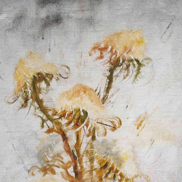 Giovanni Lovetti, Floral Scene, Oil on Canvas For Sale - Image 3 of 5