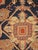 Antique Persian Serapi Carpet Handmade Oriental Rug Light Blue, Ivory, Rusty Red For Sale In New York - Image 6 of 18