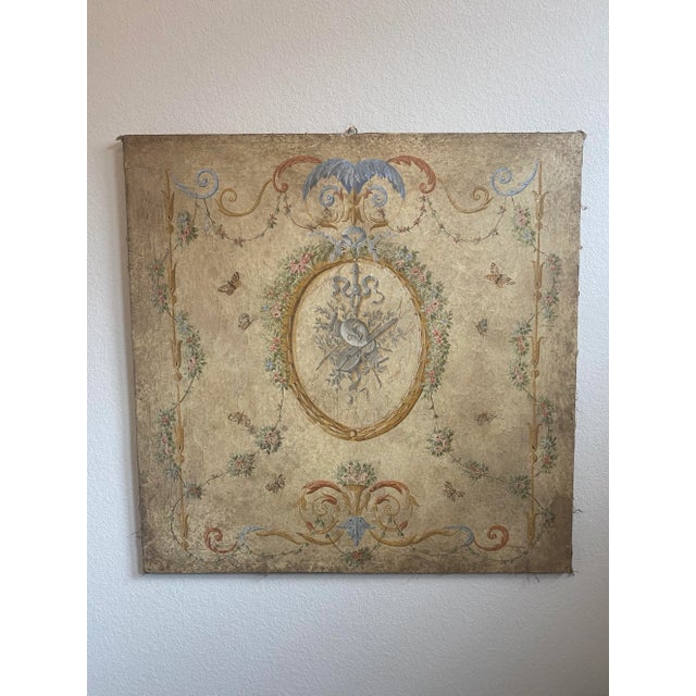 19th C Italian Florentine Oil on Canvas Painting For Sale - Image 12 of 12